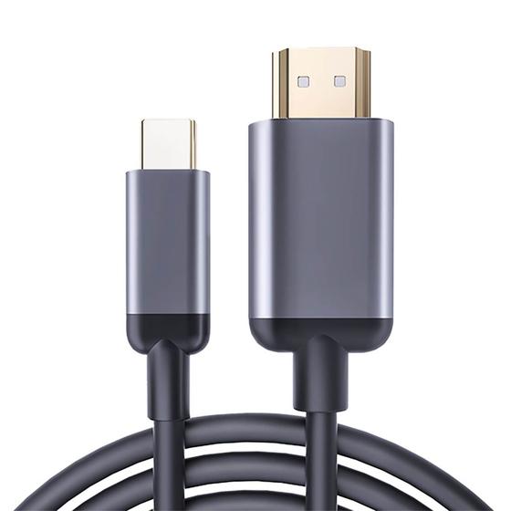 Imagem de Adaptador de cabo HDMI ROCK H1 USB-C/Type-C One 4K HD 5m