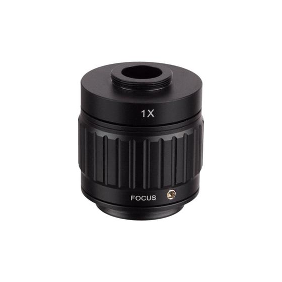 Imagem de Adaptador de Câmera C-Mount 1X Amscope AD-C10-CX para Microscópios