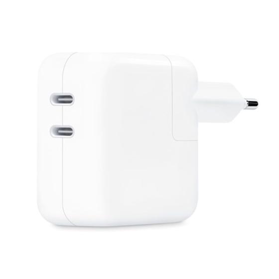 Imagem de Adaptador de Energia USB-C de 35W com Duas Portas Branco - Apple - MW2K3BZ/A