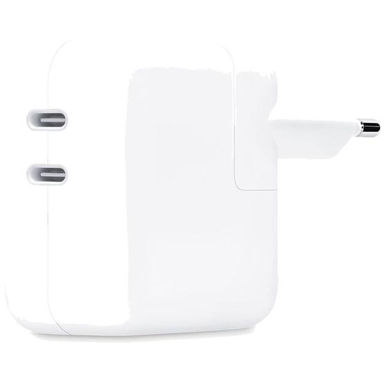 Imagem de Adaptador de Energia USB de 35W com Duas Portas Branco - Apple - MNWP3BZ/A
