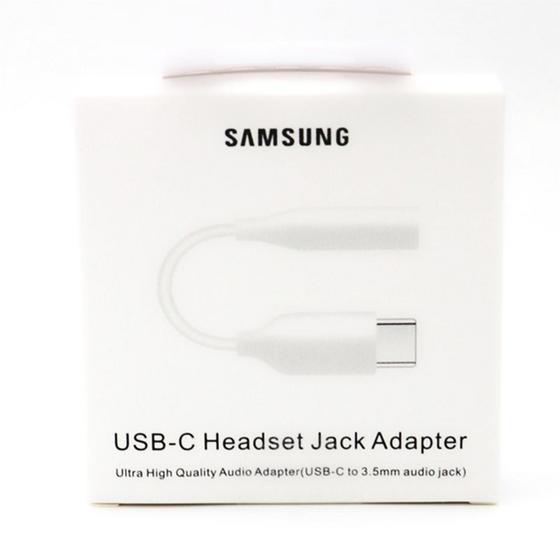 Imagem de Adaptador de Fone de ouvido Tipo C para P2 3.5mm Samsung