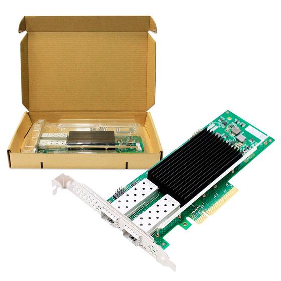 Imagem de Adaptador de Rede Ethernet 16GT/s PCIe 4.0  E810XXVDA2    Intel