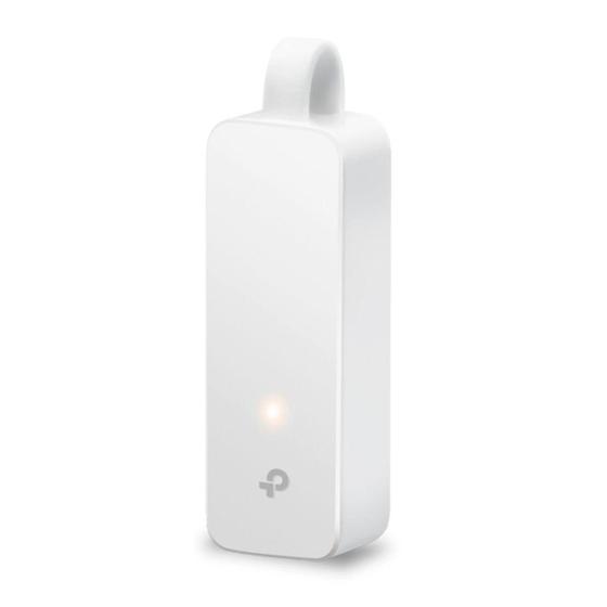 Imagem de Adaptador de Rede TP-Link USB-C para RJ45 Ethernet Gigabit, Plug And Play, Branco - UE300C - TP LINK