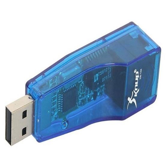 Imagem de Adaptador De Rede USB 10-100Mbps Knup.