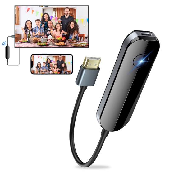 Imagem de Adaptador de tela HDMI sem fio lulaven iShare iOS Black