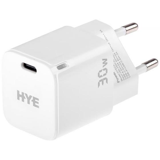 Imagem de Adaptador de Tomada Hye C43 USB-C de 30 Watts - Branco