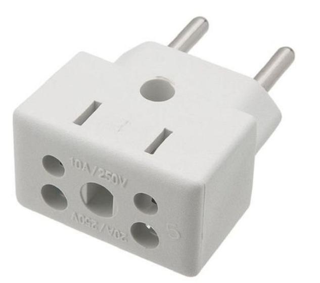 Adaptador de Tomada Universal 3 Pinos 10/20 Amperes Modelo Bob Esponja Menor preço em Adaptador de Tomada Universal 3 Pinos 10/20 Amperes Modelo Bob Esponja