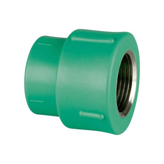 Imagem de Adaptador de Transição Ppr Fêmea/fêmea 25mm X 3/4'' - Amanco