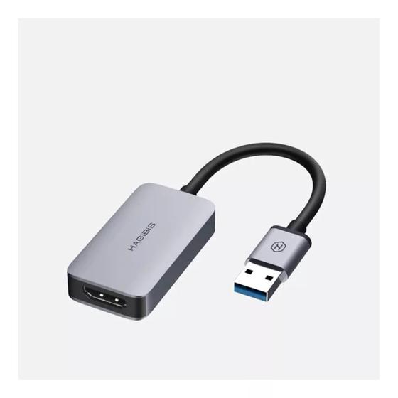 Adaptador De Vídeo Usb 3.0/2.0 - Hdmi - Multi Display Menor preço em Adaptador De Vídeo Usb 3.0/2.0 - Hdmi - Multi Display