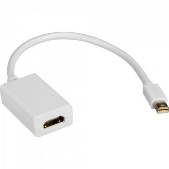 Imagem de Adaptador Display Mini Portatil para HDMI 15CM ADAP0041 Branco STORM