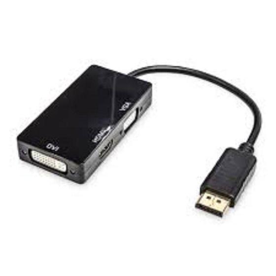 Imagem de Adaptador displayport hdmi/dvi/vga 3x1