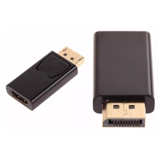 Imagem de Adaptador Displayport Macho para HDMI preto