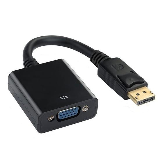 Imagem de Adaptador Displayport Macho x VGA Fêmea