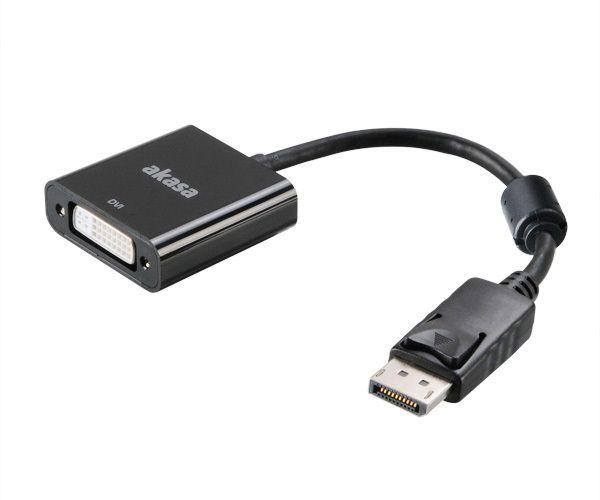 Imagem de Adaptador DisplayPort para DVI ativo AK-CBDP15-20BK Akasa