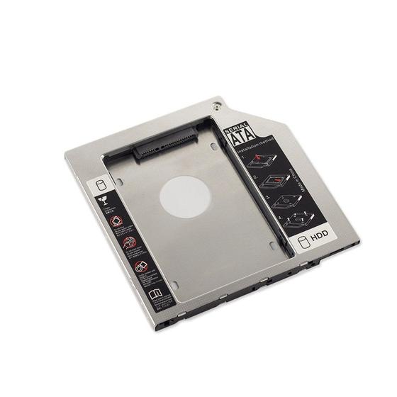 Adaptador DVD P/ HD ou SSD Notebook Drive Caddy 9.5mm SATA é boa?