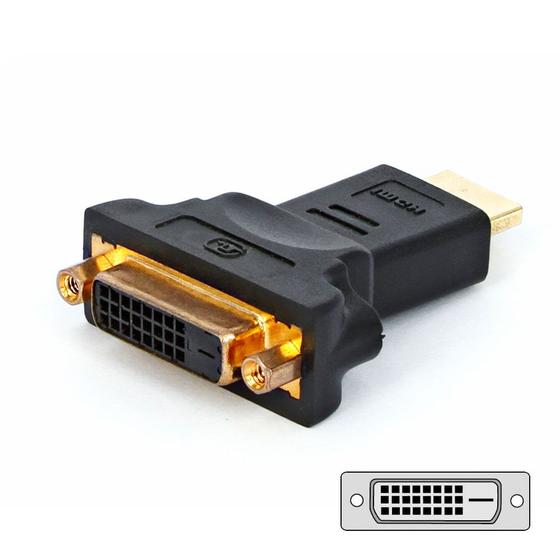 Imagem de Adaptador DVI para HDMI - Macho