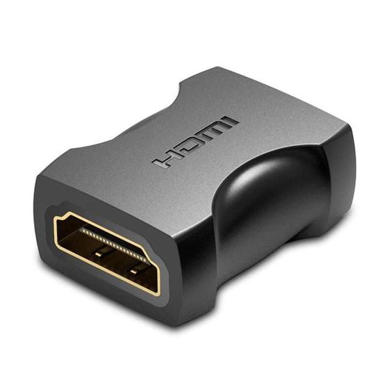 Imagem de Adaptador Emenda Femea Extensor Alongar Cabo Hdmi Vention