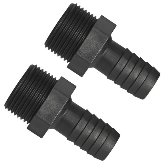 Imagem de Adaptador Espigão Com Rosca Externa 1" Para 3/4" Para Mangueira  Kaztec  Kit 02 Un