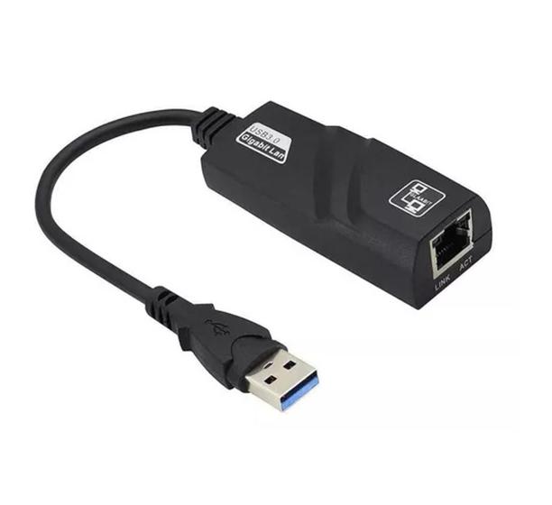 Adaptador Ethernet Usb 3.0 Rj45 Rede Lan Gigabit 10/100/1000 Menor preço em Adaptador Ethernet Usb 3.0 Rj45 Rede Lan Gigabit 10/100/1000