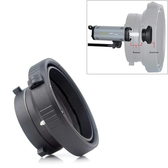 Imagem de Adaptador Fomito Photo Studio Bowens para Elinchrom Mount