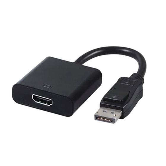 Imagem de Adaptador hdmi fêmea x displayport macho hdmi x display port