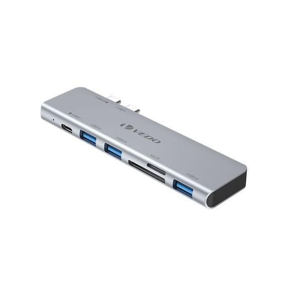 Adaptador Hub Cabo Thunderbolt 3 Hdmi Tipo C Usb 3.0 P Macbook Pro Menor preço em Adaptador Hub Cabo Thunderbolt 3 Hdmi Tipo C Usb 3.0 P Macbook Pro