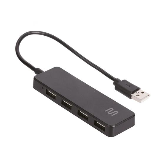 Imagem de Adaptador Hub Usb 2.0 Com 4 Portas Multi - AC443