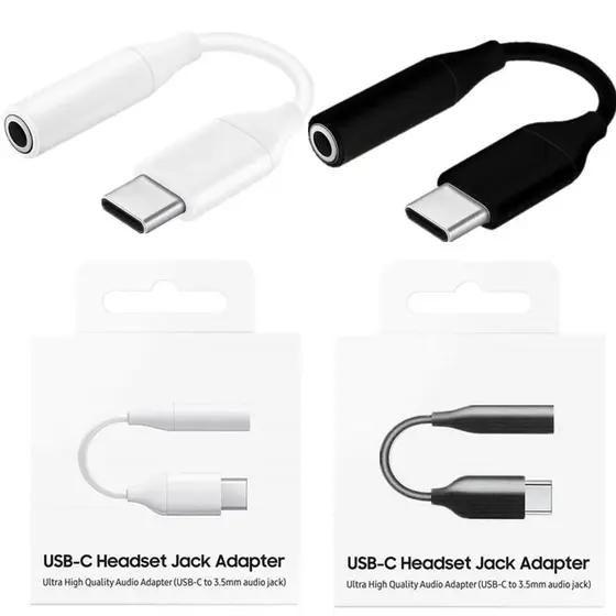 Imagem de Adaptador Jack P2 Estereo para USB-C Fone De Ouvido Samsung