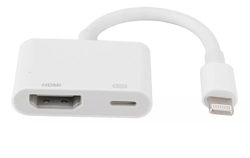 Adaptador Lightning To Hdmi Digital Av + Cabo De Dados Menor preço em Adaptador Lightning To Hdmi Digital Av + Cabo De Dados