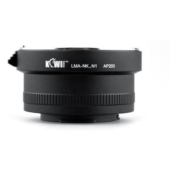 Imagem de Adaptador Lma-Nk-N1 Lentes Nikon F E Ai Em Câmeras Nikon 1