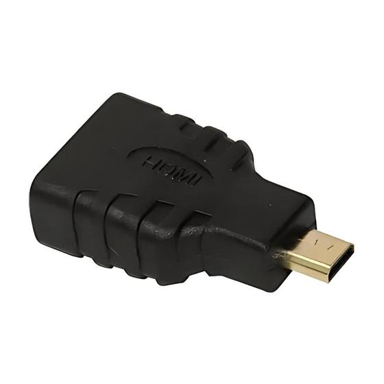 Imagem de Adaptador NWT HDMI Femea P/ Micro HDMI Macho