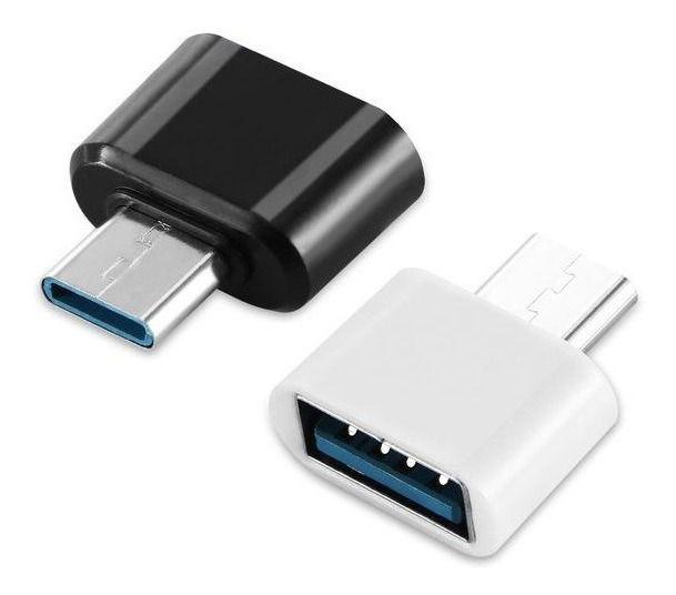 Imagem de Adaptador Otg Usb C Tipo C Macho Para Usb 3.0 Fêmea