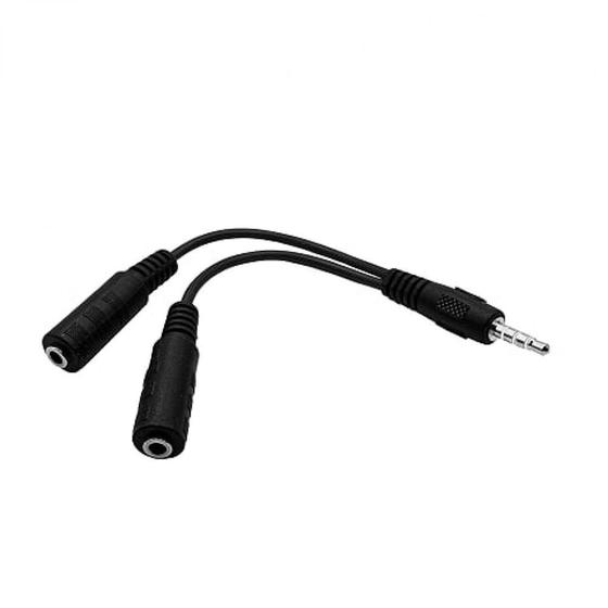 Imagem de Adaptador p2 p3 preto wi409   multilaser