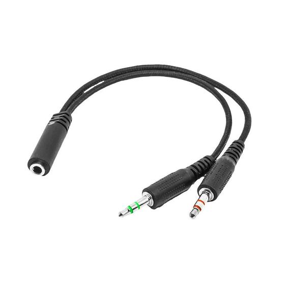 Imagem de Adaptador P3 e P2 Preto Multilaser - WI410