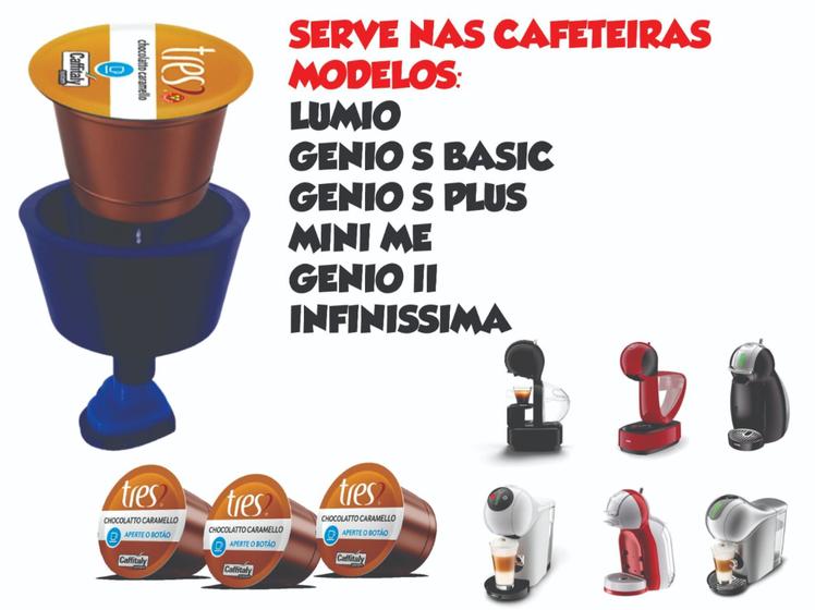 Adaptador para Cápsulas 3 Corações para Cafeteira Dolce Gusto LEIA A DESCRIÇÃO ABAIXO Menor preço em Adaptador para Cápsulas 3 Corações para Cafeteira Dolce Gusto LEIA A DESCRIÇÃO ABAIXO