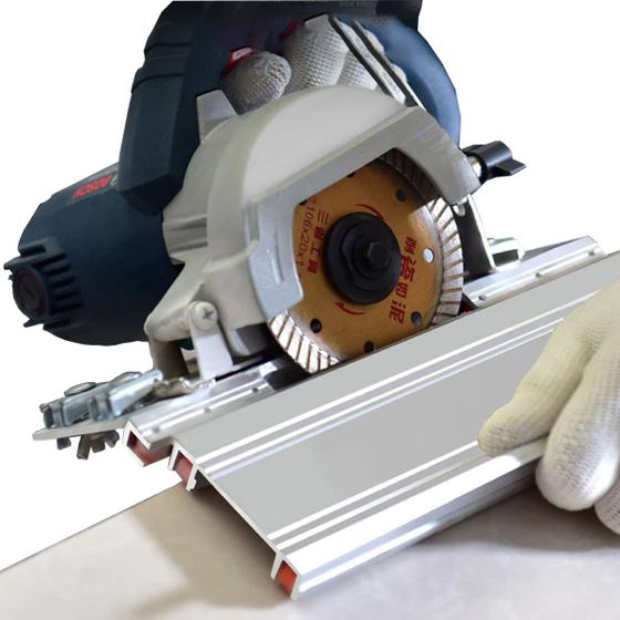 Adaptador para Corte em 45 Graus Porcelanato Piso Chanfro Guia Serra Mármore Makita Menor preço em Adaptador para Corte em 45 Graus Porcelanato Piso Chanfro Guia Serra Mármore Makita