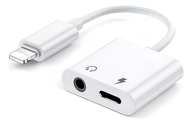 Imagem de Adaptador Para i-p Dual Lightning Carrega Fone Duplo