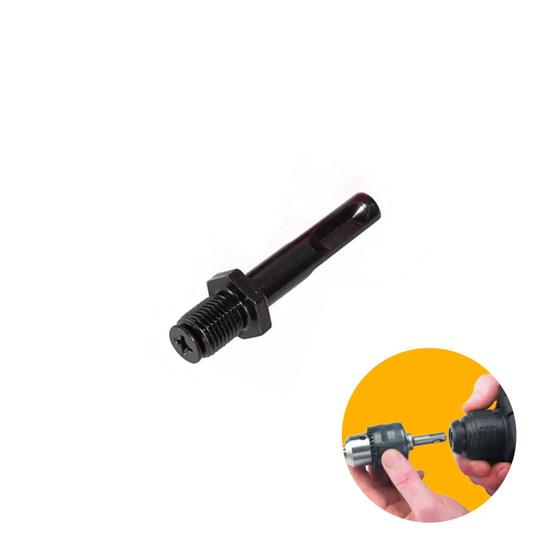 Imagem de Adaptador Para Mandril 1/2 Pol. Com Encaixe Sds Plus Professional Com Rosca
