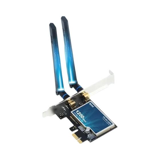 Adaptador PCI-e WiFi Dual Band 1200Mbps FV-AC1200 - 2.4GHz/5GHz com Bluetooth 4.0 Menor preço em Adaptador PCI-e WiFi Dual Band 1200Mbps FV-AC1200 - 2.4GHz/5GHz com Bluetooth 4.0