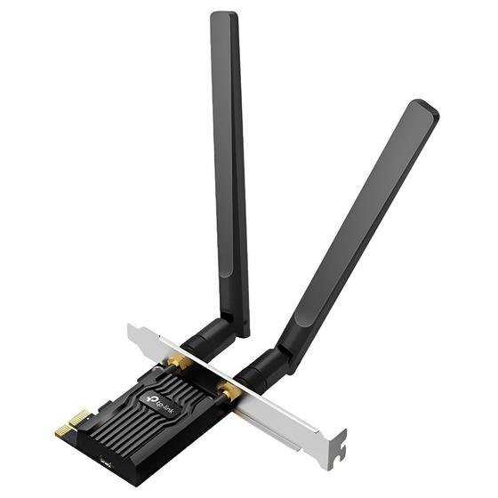 Imagem de Adaptador PCI-Exp TP-Link Archer TX20E AX1800 574 MBPS Em 2.4GHZ + 1800 MBPS Em 5GHZ - Preto