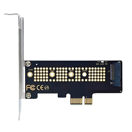 Imagem de Adaptador PciE para M.2 Nvme SSD x1 2Gbps Pci Express 4.0 Pci-E