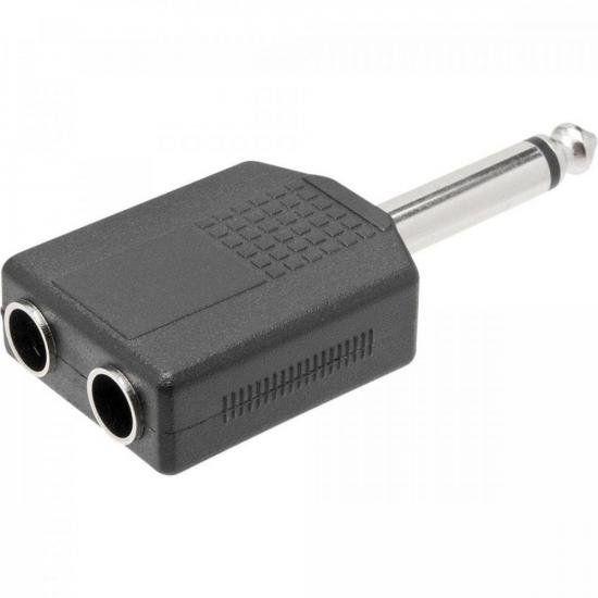 Imagem de Adaptador Plug P10 Mono Para 2x Jack J10 Mono ADAP0025 Storm - PCT / 10