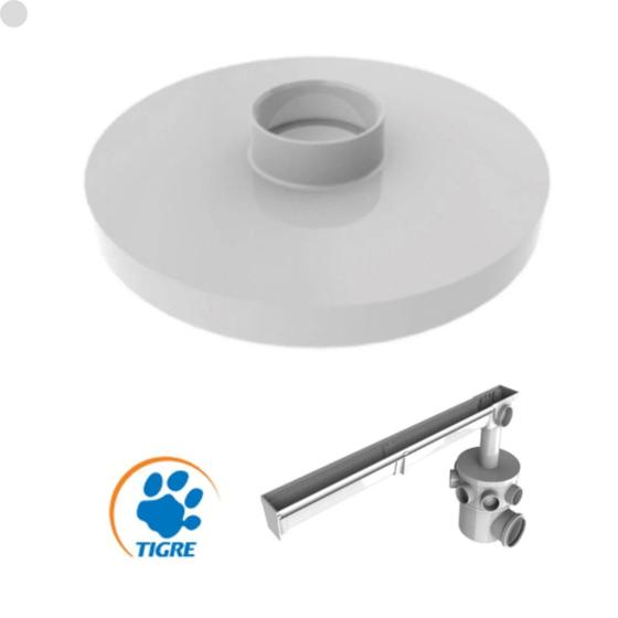 Imagem de Adaptador Ralo Linear Para Caixa Sifonada Pvc 100 Tigre