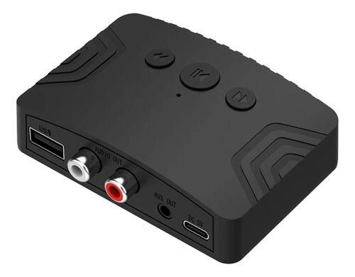 Imagem de adaptador receptor audio bluetooth 5.3 u-disk 3.5mm rca usb