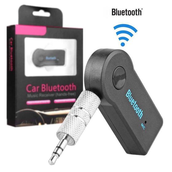 Imagem de Adaptador Receptor Bluetooth P2 Musica Celular Para Som Carro - Inova