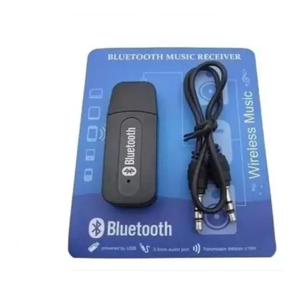 Imagem de Adaptador Receptor Bluetooth Usb Para Caixa De Som Doméstico Pc Notbook Carro Automotivo