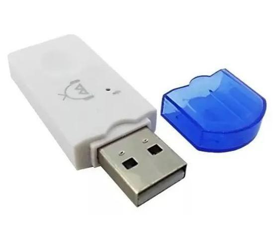 Imagem de Adaptador Receptor Bluetooth Usb Pendrive Carro Musica