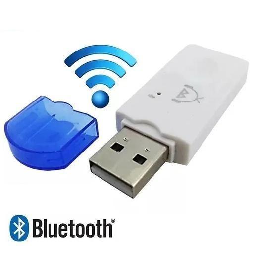 Imagem de Adaptador Receptor Bluetooth Usb Pendrive Carro Musica