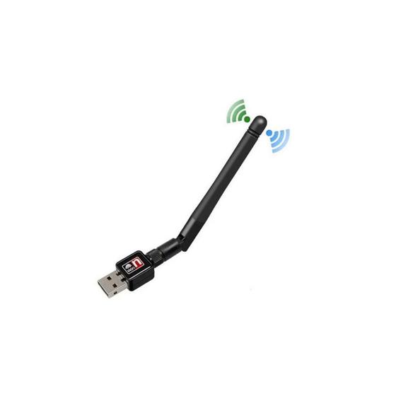 Imagem de Adaptador Receptor wifi com antena USB 802.11n / 2.4Ghz para PC