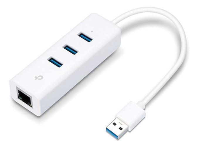 Imagem de Adaptador Rede Ethernet Gigabit Hub Usb 3.0 3P Tp-Link Ue330